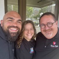dryer vent superheroes franchise owners group shot